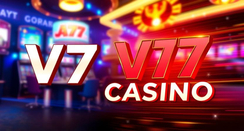 Variety of slot machines available on V7V77