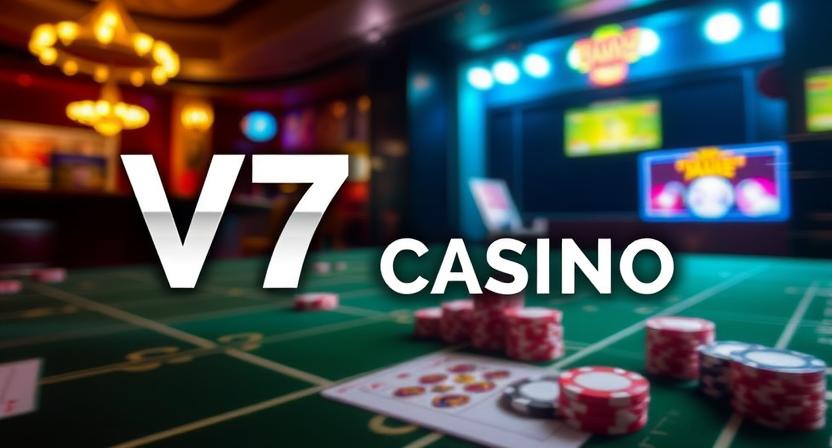 Live dealer streaming tables on V7V77 casino